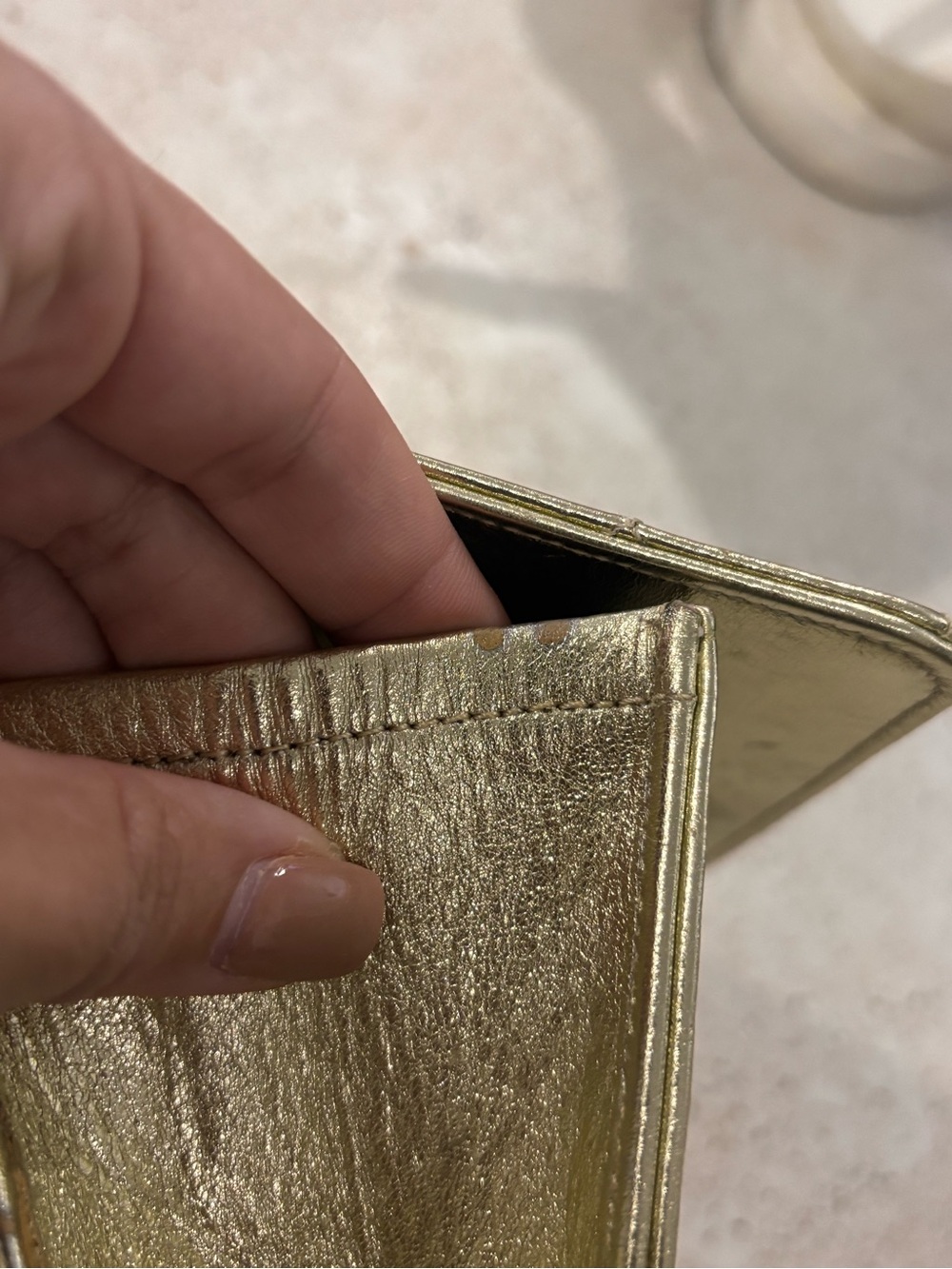 Authentic CHANEL vintage classic single flap 24k gold hardware - Picture 13 of 14